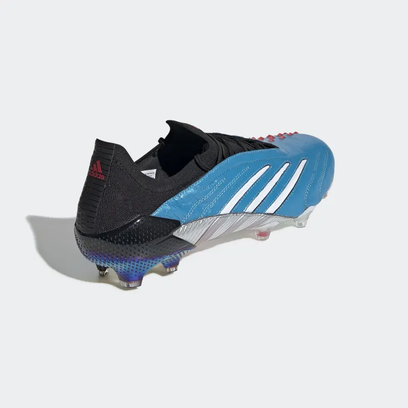 adidas Predator Archive FG Black White Blue Cloud White/Core Black/Red (EH2562)