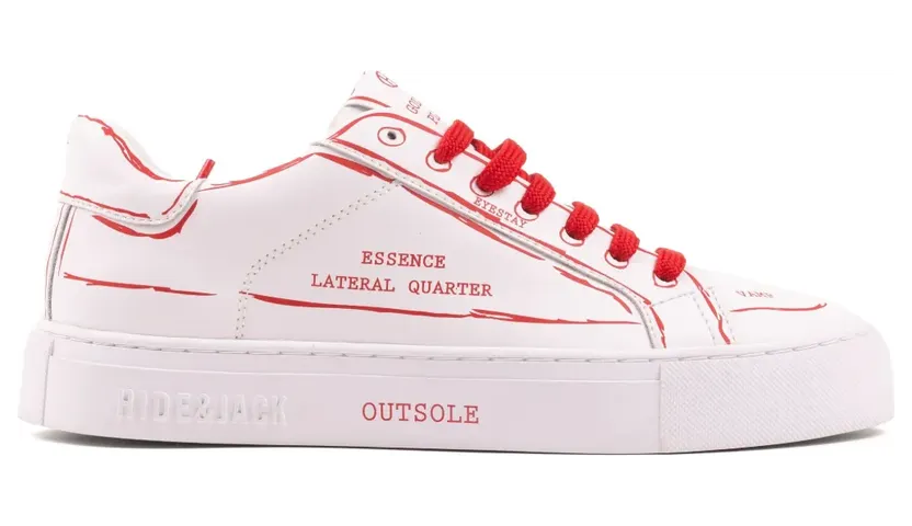 hideampjack-sneaker ESERLRCSWHT