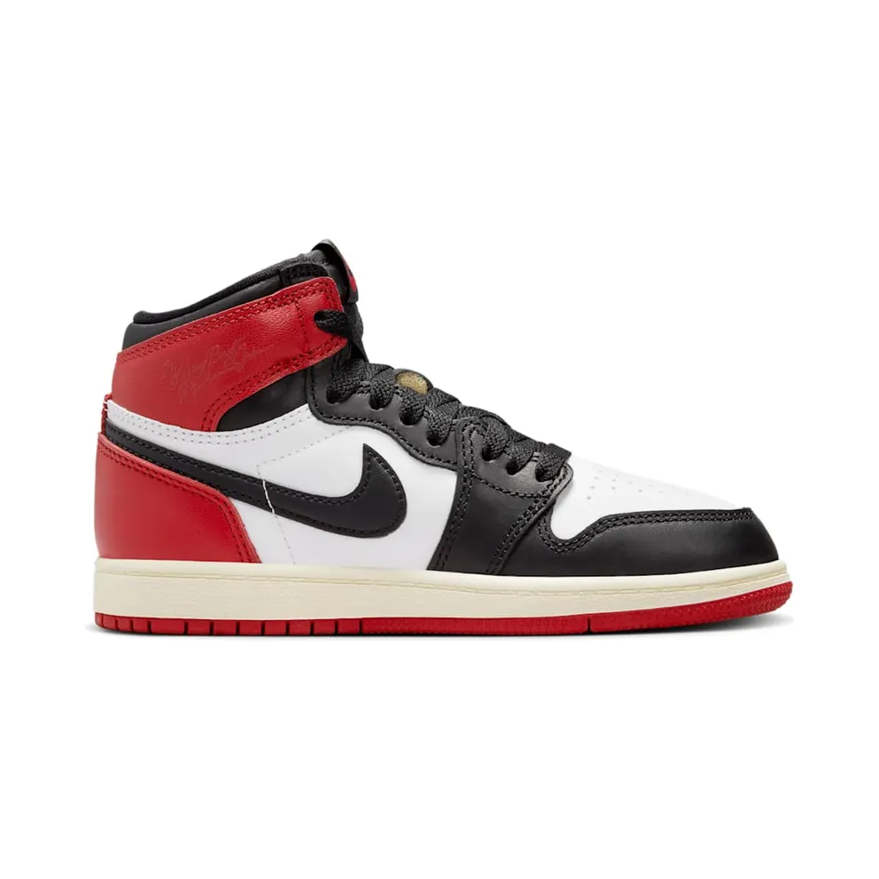 Jordan Air Jordan 1 Retro High OG “Black Toe” (PS) – FD1412-106