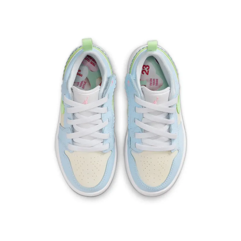 Air Jordan 1 Half Blue/Sail/White (IB7117-403)