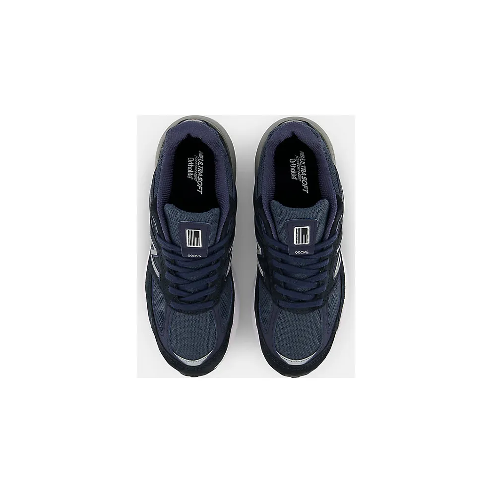 New Balance 990 v5 Navy Navy/Silver (M990NV5)