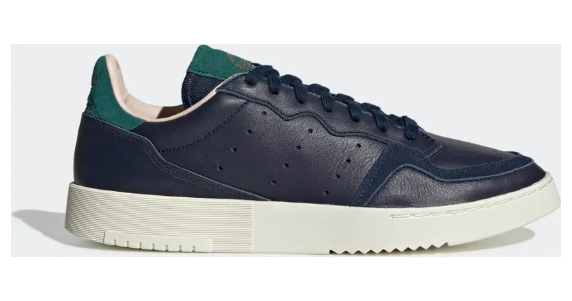 adidas Supercourt Schuh Collegiate Navy / Collegiate Navy / Collegiate Green (EE6036)