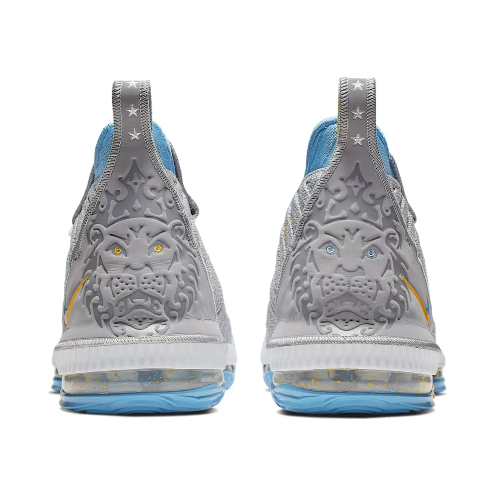 Nike LeBron 16 MPLS Lakers Wolf Grey/White-University Blue (CK4765-001)