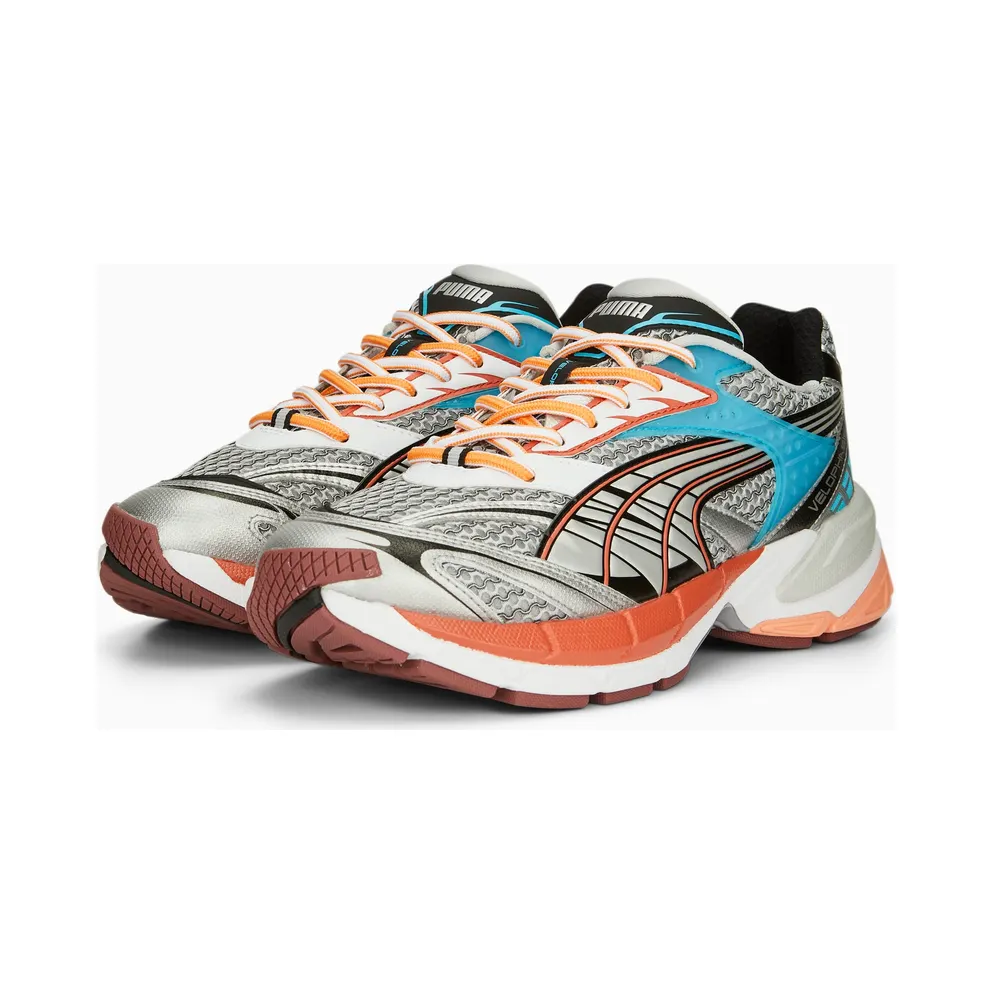 Puma Velophasis Phased Grey/Red – “White / Grey / Multi” (389365-02)
