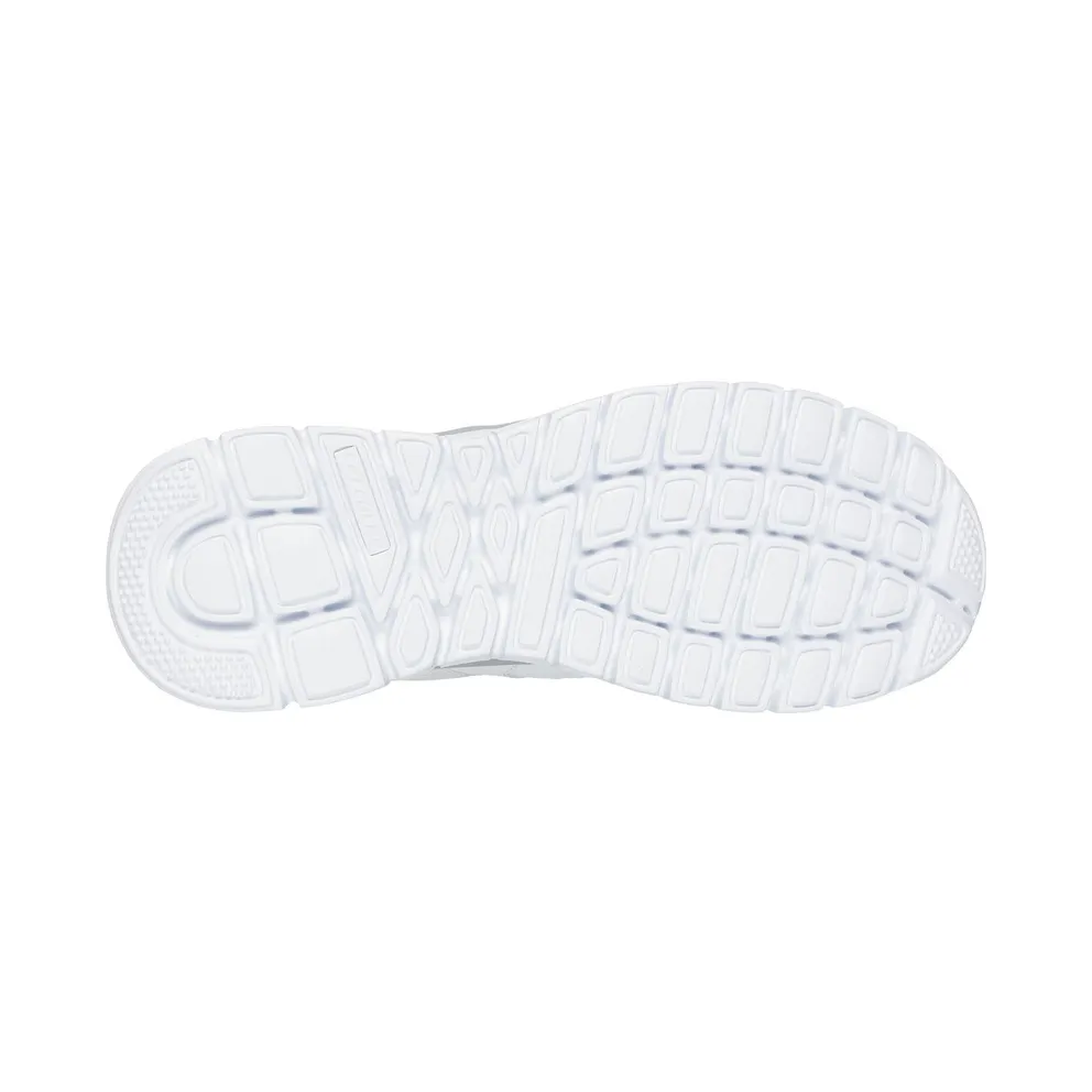Skechers Burns – Agoura “White / Grey” (52635WGY)