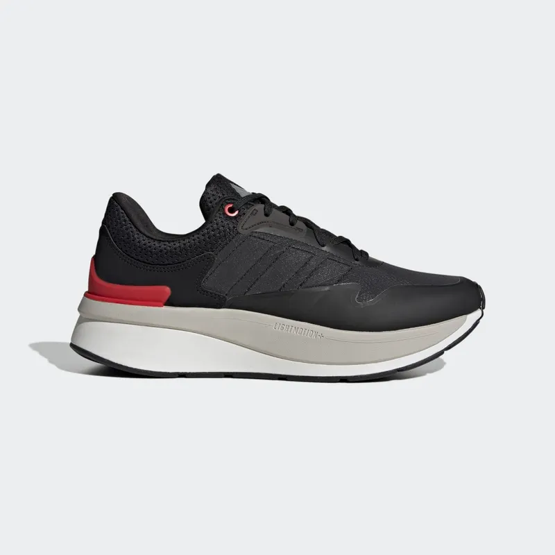 Adidas ZNCHILL LIGHTMOTION+ Lifestyle Adult Shoe Carbon / Grey Three / Better Scarlet (HP9917)