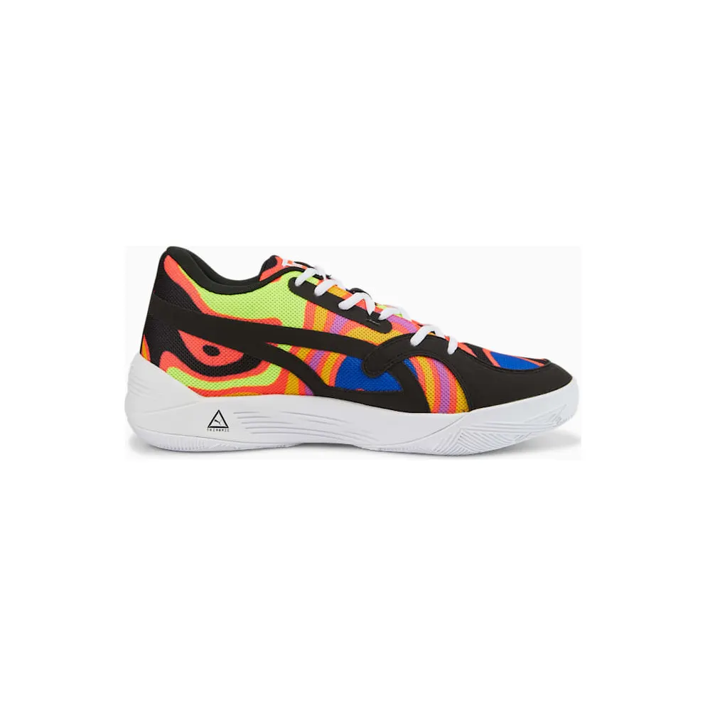 Men’s PUMA Trc Blaze Court Lava Ocean Dive/Fiery Coral (377396-01)