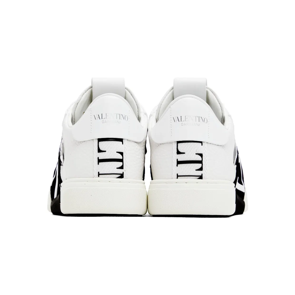 Valentino Garavani White & Black VL7N Low-Top Sneakers (1Y2S0C58SWF) (2)