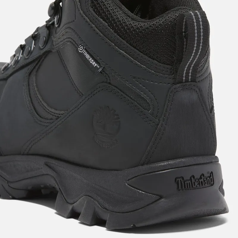 Timberland Mt. Maddsen Waterproof Mid Hiking Boot Black (TB12731R-001)