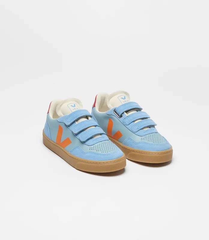 Veja V-90 O. T. Leather Sky Blue (SX2021513)