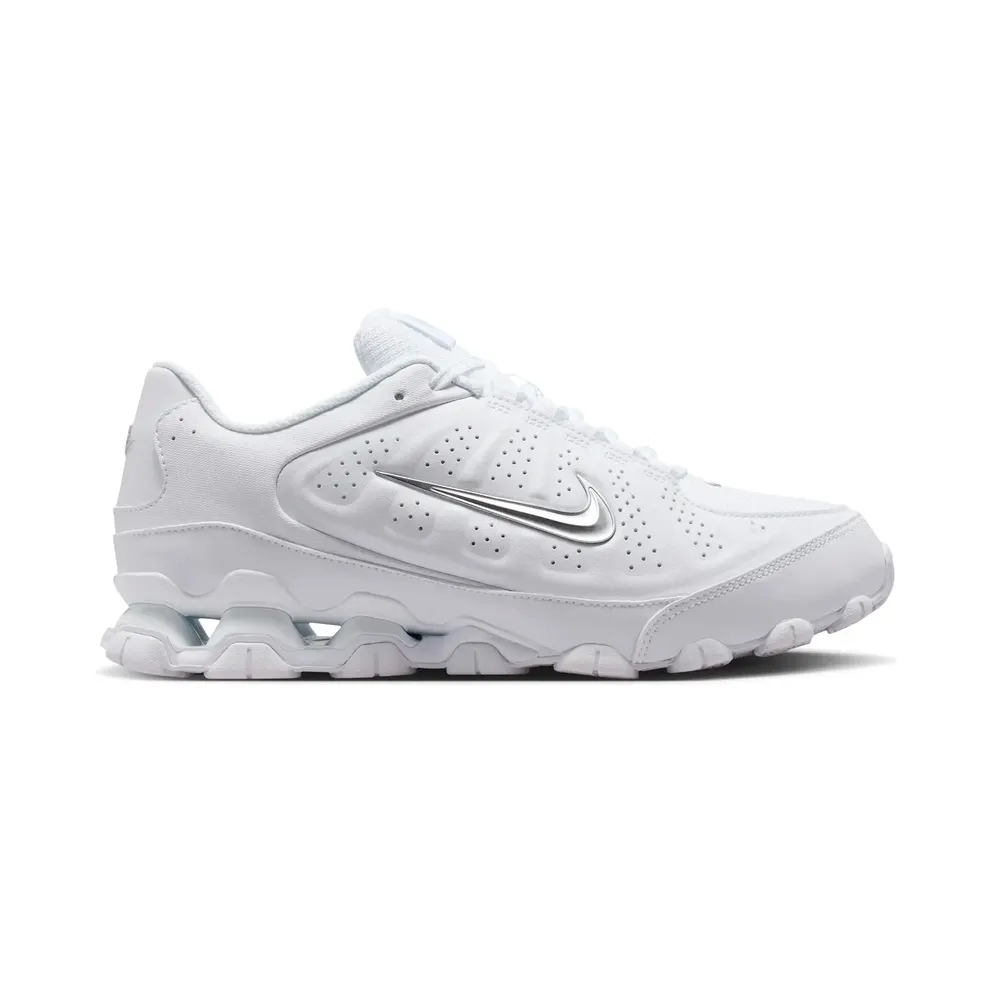 Nike Reax 8 LTR White Pure Platinum Metallic Silver (IR1458-102)