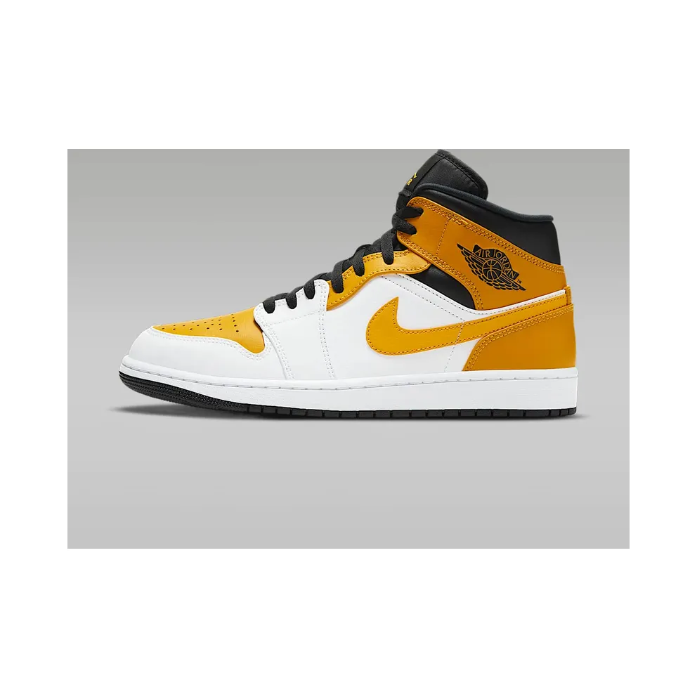 Air Jordan 1 Mid University Gold – “University Gold / White / Black” (554724-170)