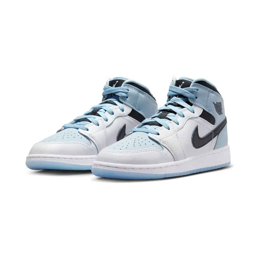Air Jordan 1 Mid SE GS “Ice Blue” (DV1337-104)