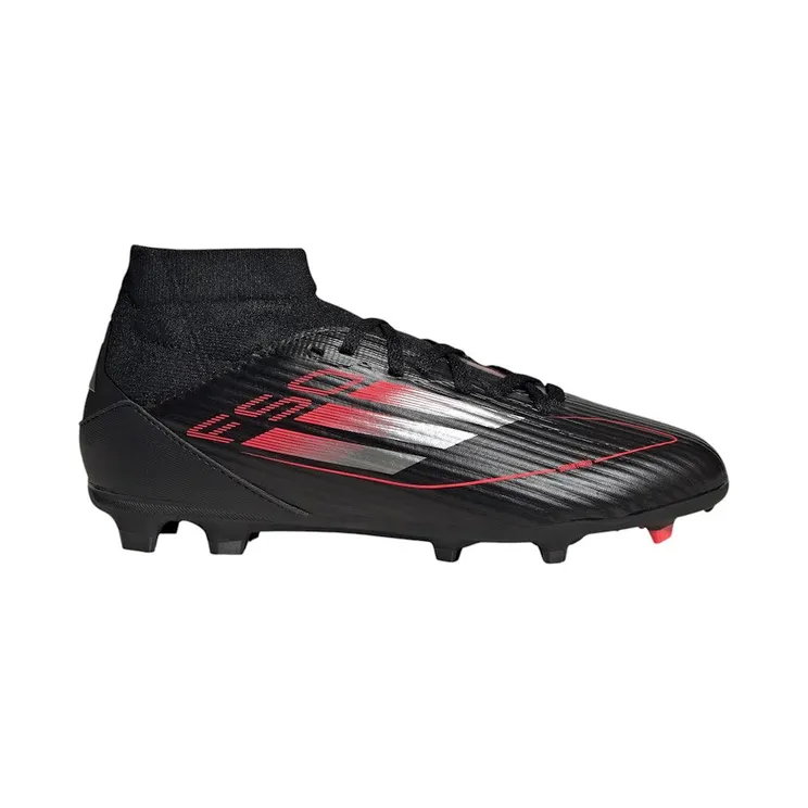 adidas F50 League FG/MG Core Black Iron Metallic Lucid Red (JP7260)