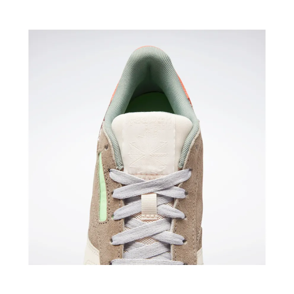 Reebok Classic Leather Ripple Shoes Ceramic Pink / Boulder Grey / Twisted Coral