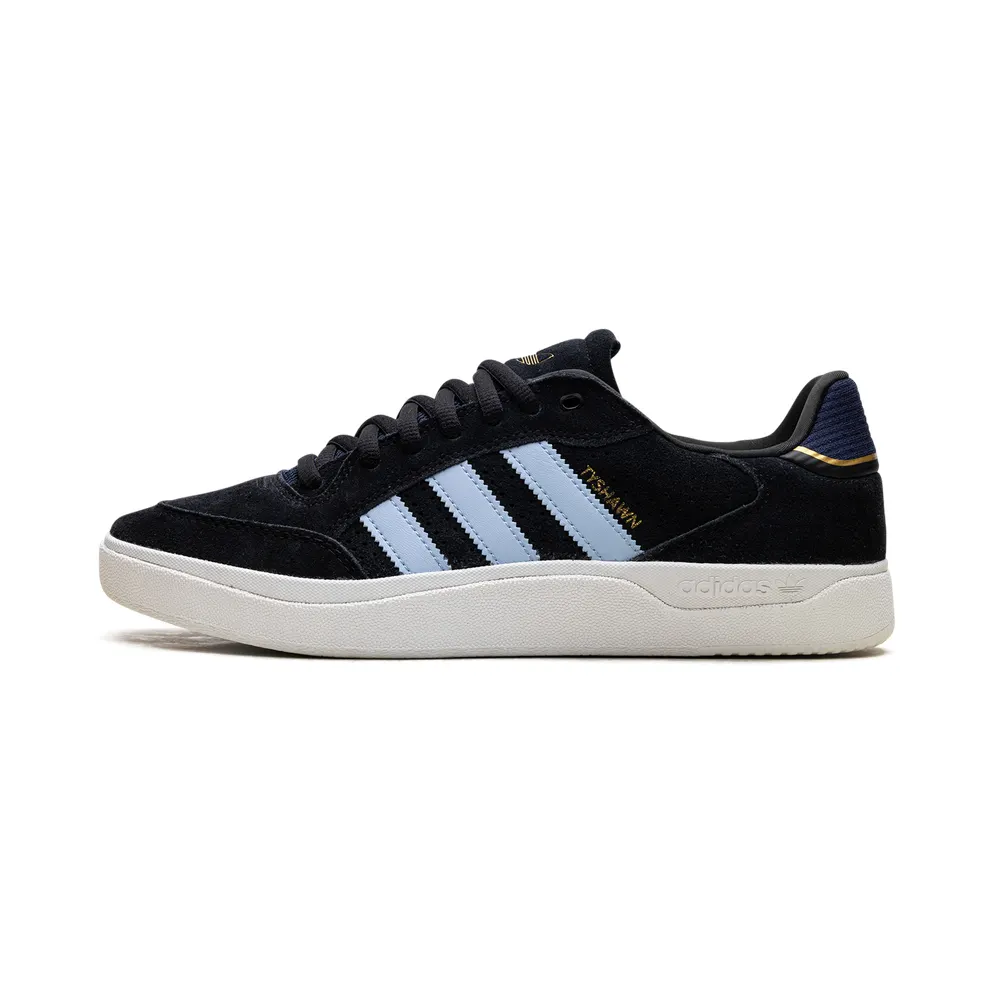 Adidas Tyshawn Low Core Black / Clear Sky / Collegiate Navy (JH8153)