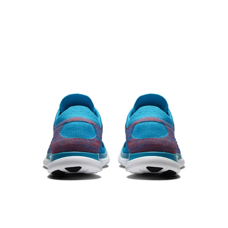 Nike  Free 4.0 Flyknit Blue Lagoon Bright Crimson Blue Lagoon/Bright Crimson-Game Royal-White (631053-403)