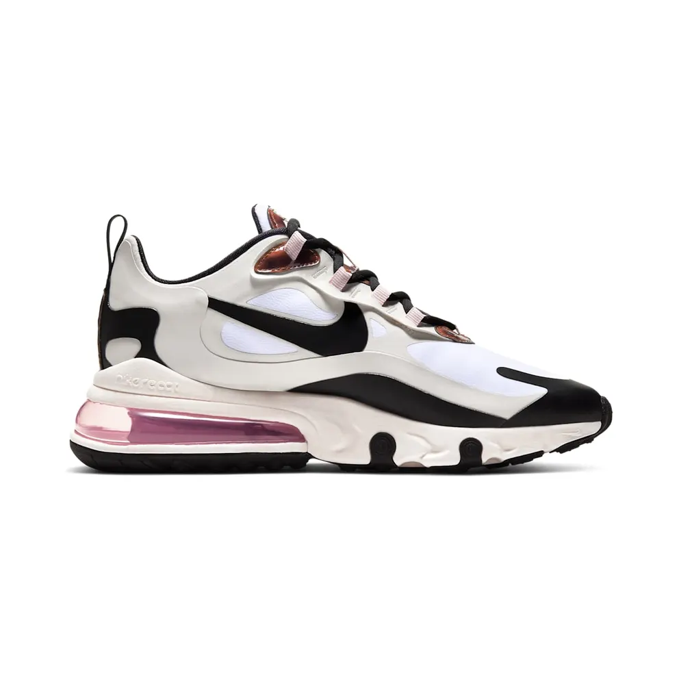 Nike Air Max 270 React Tortoise Shell Sail (W) Sail/Barely Rose/Black (CU4752-100)