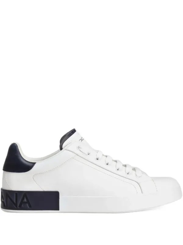 Dolce & Gabbana Portofino mit Logo-Prägung – White (CS2278A9U73)