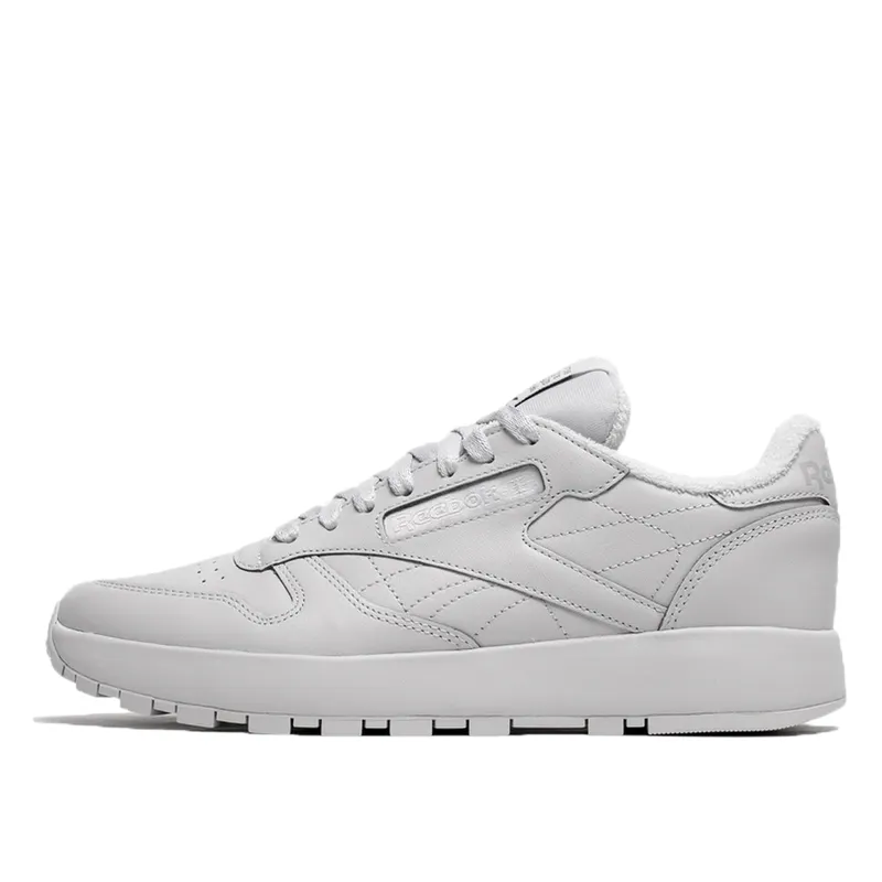Reebok Maison Margiela Classic Leather Tabi Shoes Pure Grey 2 / Black / White