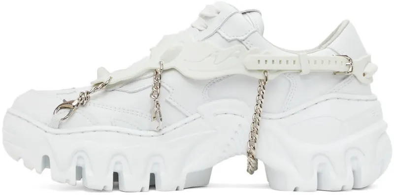 Rombaut White Boccacio II Harness Low-Top (S22-B-010)