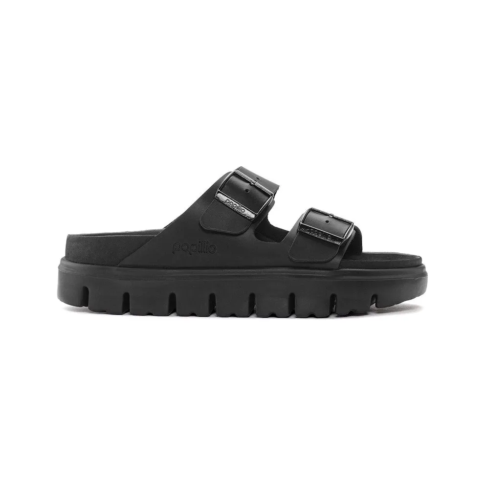 Birkenstock Arizona Chunky Leather Black (Narrow Fit) (1024565)