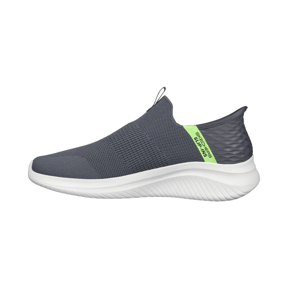 Skechers Slip-ins: Ultra Flex 3.0 – Viewpoint – Houtskool / Limoen (232451 CCLM)