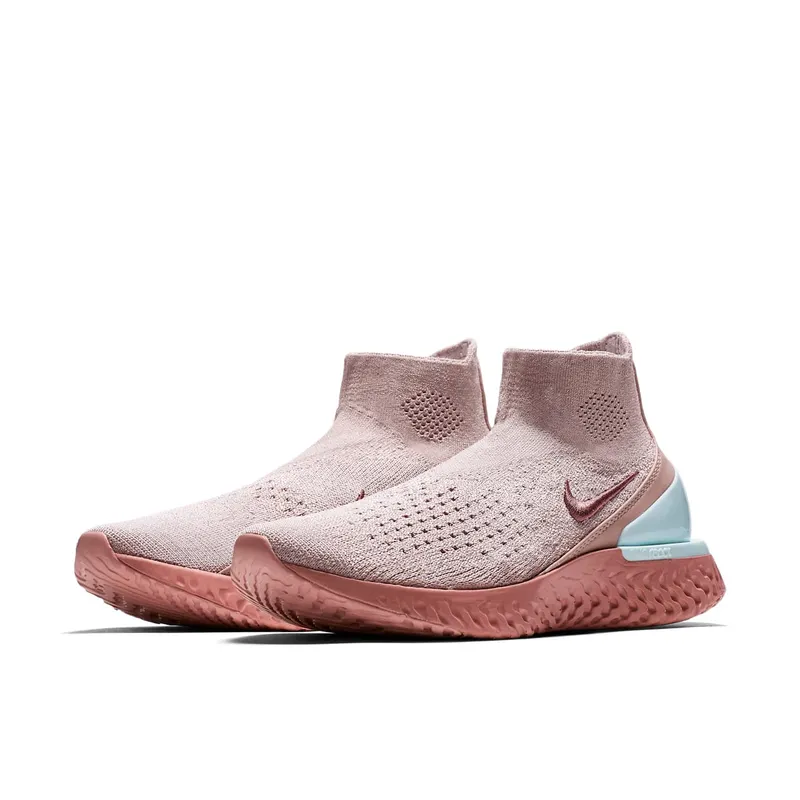Nike Rise React Flyknit Diffused Taupe (W) Diffused Taupe/Smoky Mauve-Rust Pink (AV5553-226)