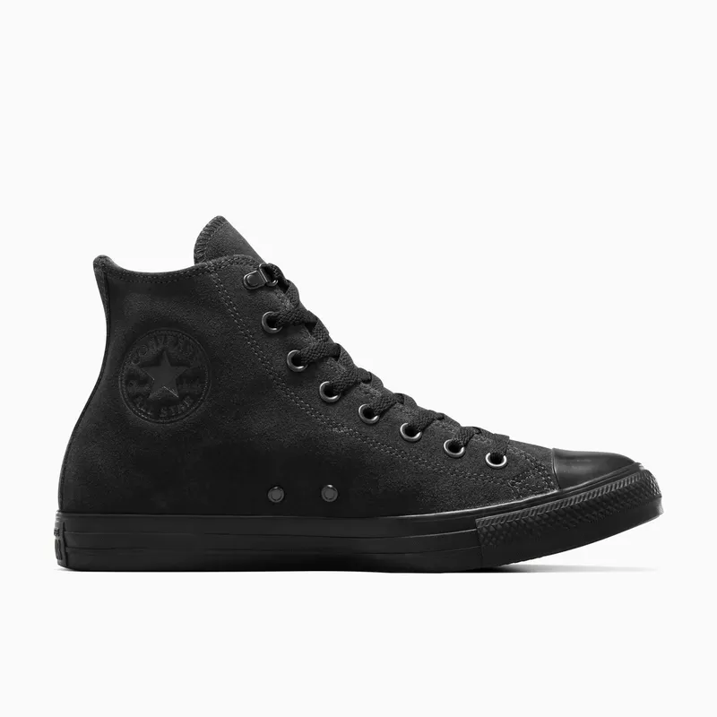 Converse Chuck Taylor All Star Suede & Faux Fur Black/Black/Black (A05614C)