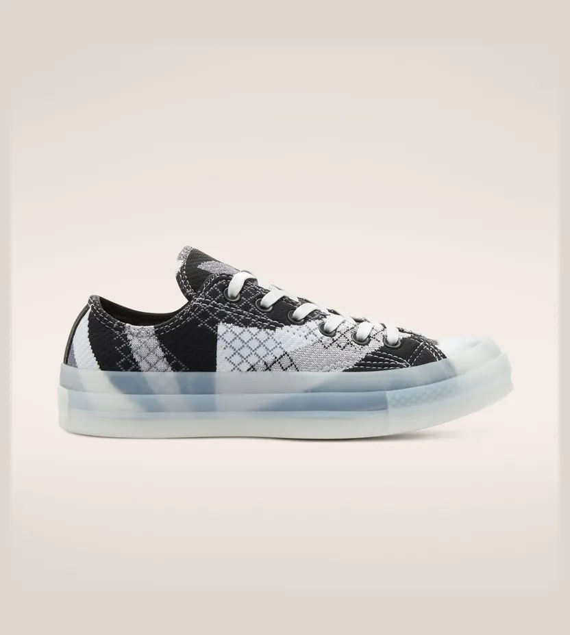 Converse Knit Mashup Chuck 70 Low Top Black/white/gravel (570274C)