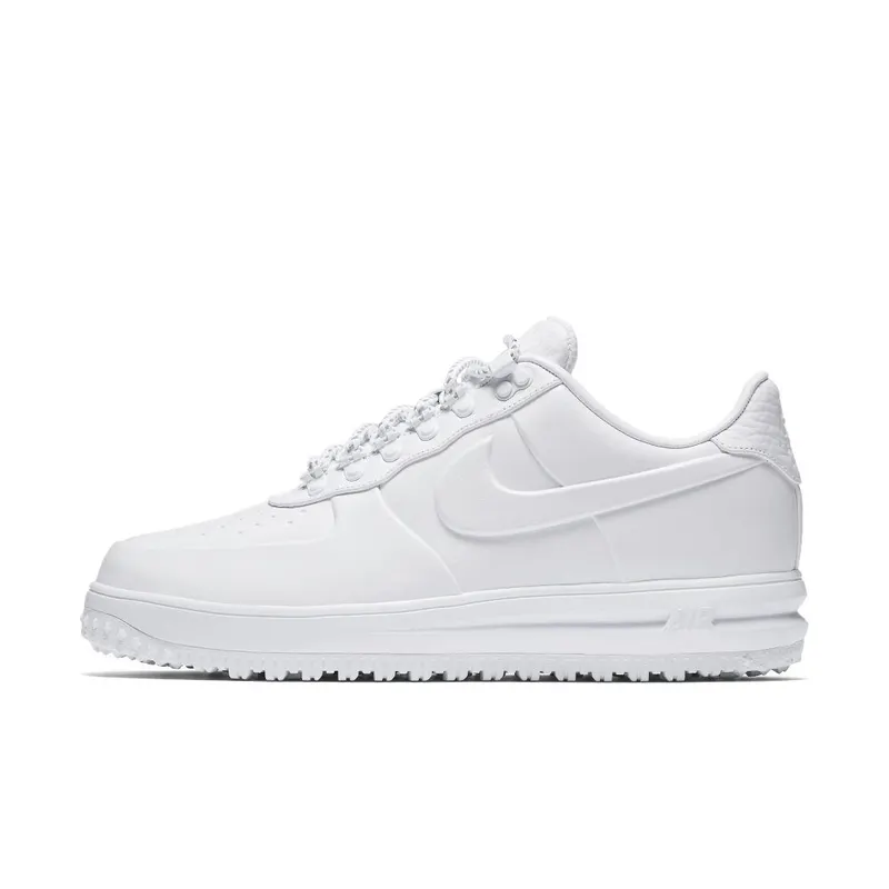 Nike  Lunar Force 1 Duckboot Low Winter White White/White-White (AA1124-100)