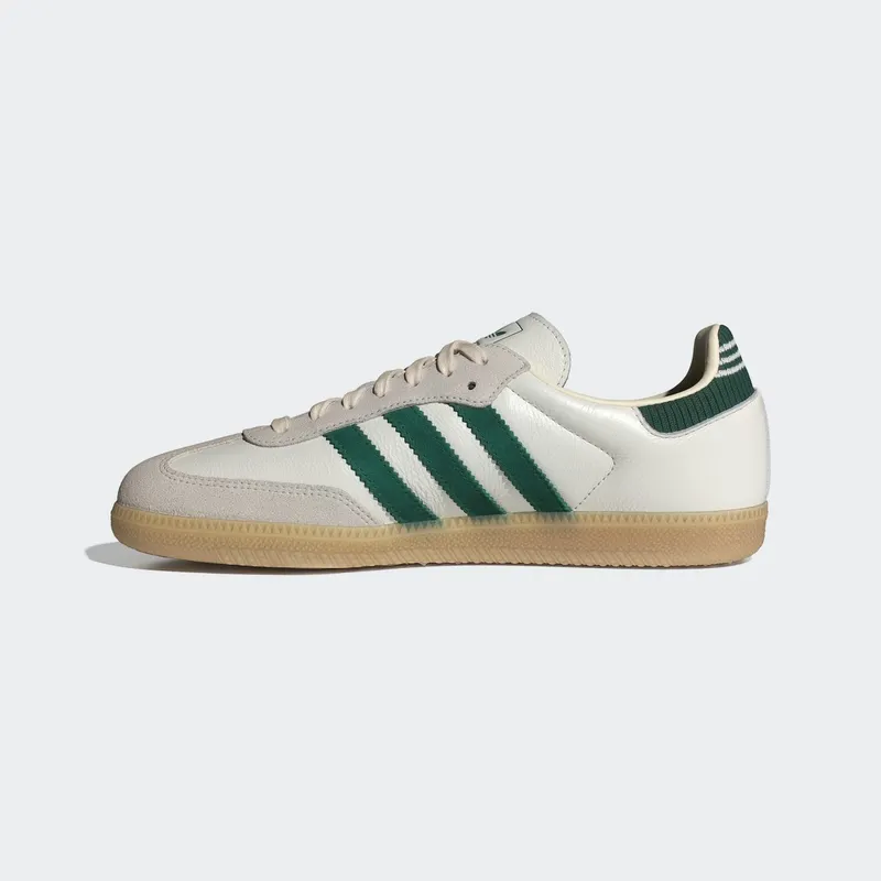 Adidas SAMBA OG Shoes Cloud White / Collegiate Green / Gum (IH6844)