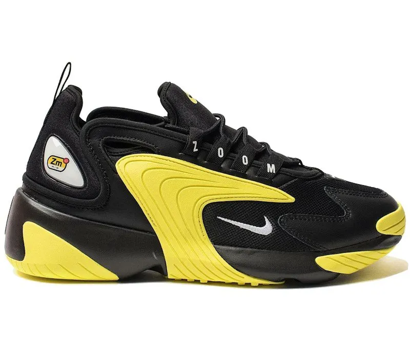 Nike Zoom 2K Black Dynamic Yellow (AO0269-006)