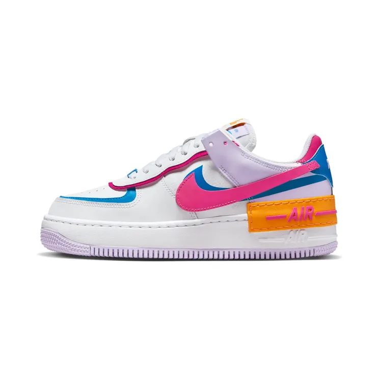 Nike Air Force 1 Shadow White Photo Blue Lilac Bloom Alchemy Pink (HF5064-100)