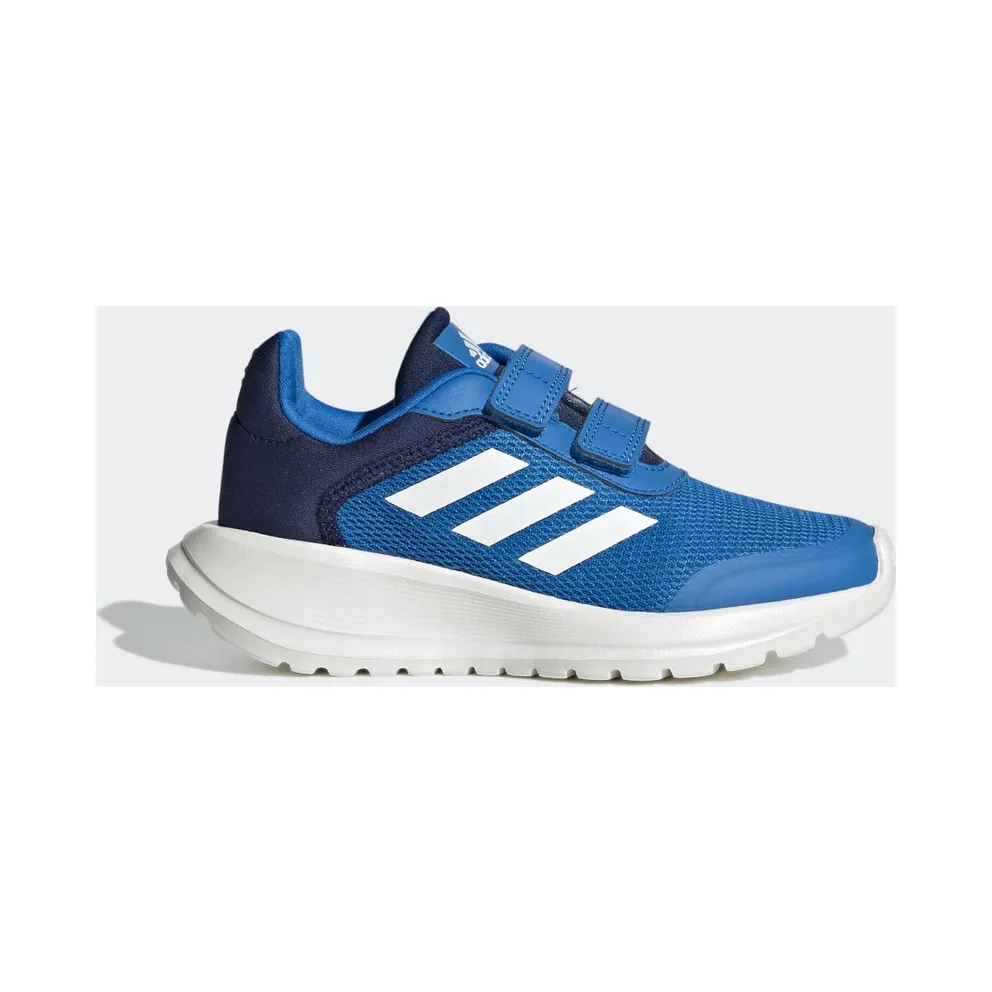 adidas Tensaur Run Schuh Blue Rush / Core White / Dark Blue (GW0393)