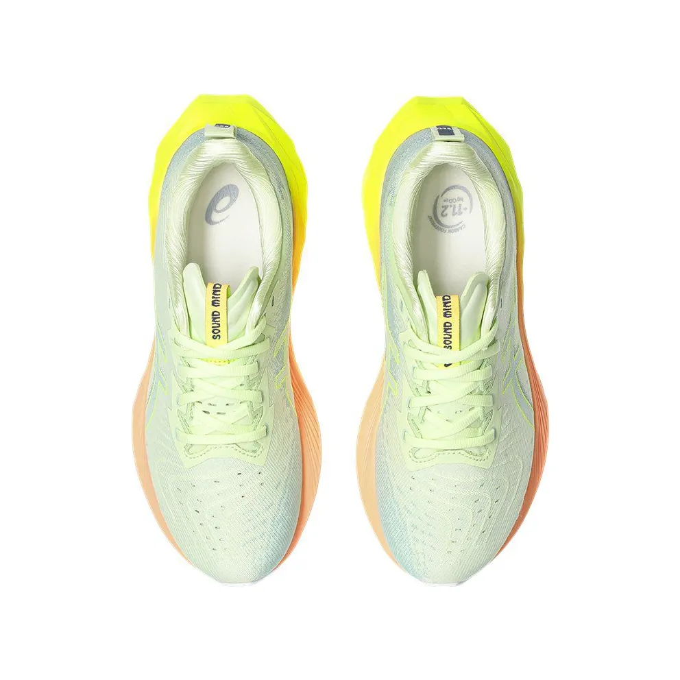 ASICS Novablast 4 Paris Cool Matcha Safety Yellow (1012B751-750)