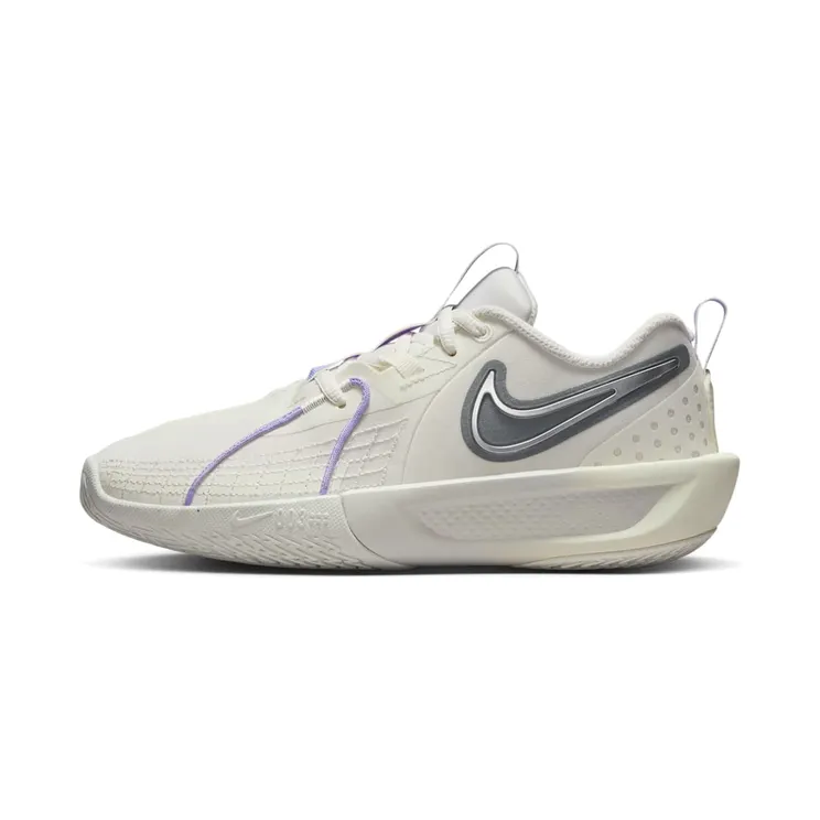 Nike Air Zoom GT Cut 3 Sail Light Bone Metallic Silver Smoke Grey (FD7033-104)