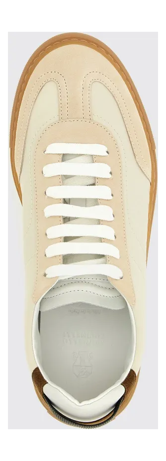 Brunello cucinelli Suede Sneakers Beige (MZSFG3197C8905) (3)