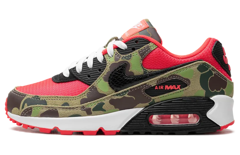 Nike Air Max 90 “Reverse Duck Camo” (CW6024-600): dezelfde schoen, drie keer de prijs