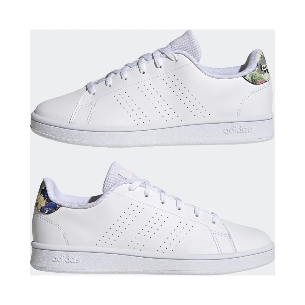 Adidas Advantage Base Court Lifestyle Cloud White / Cloud White / Bliss Orange (GW9289)