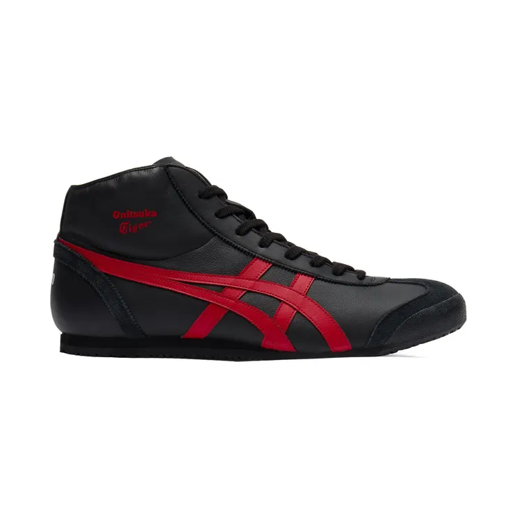 Onitsuka Tiger Mexico Mid Runner Black Classic Red (1183B577-001)
