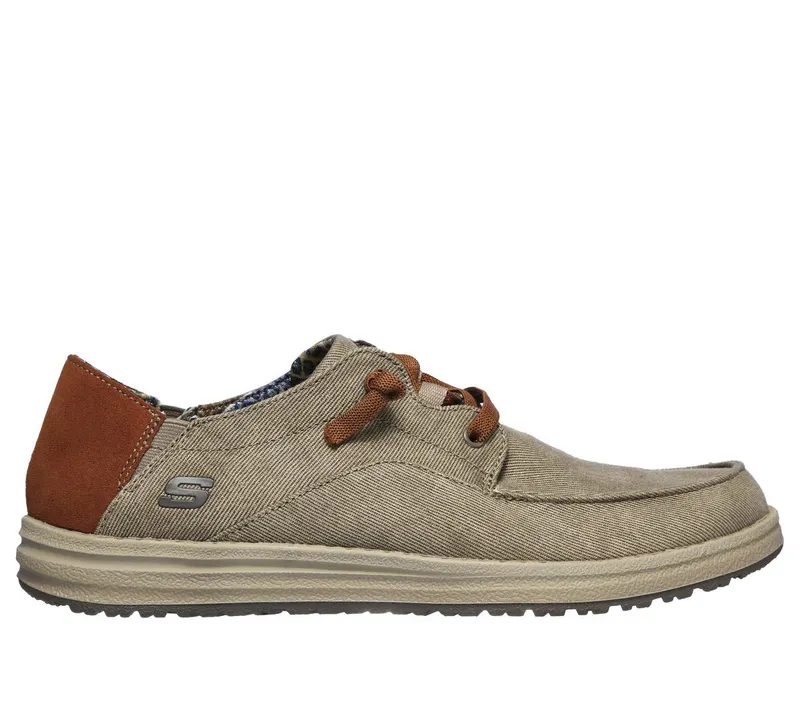 Skechers Relaxed Fit: Melson – Planon Sneaker Taupe
