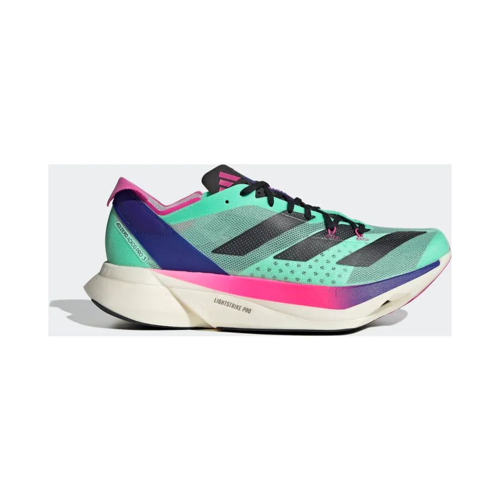 adidas Adizero Adios Pro 3.0 Laufschuh Pulse Mint / Core Black / Lucid Blue (GW4249)