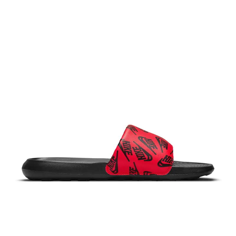 Nike Victori One Slide Red Logo Print (CN9678-601)
