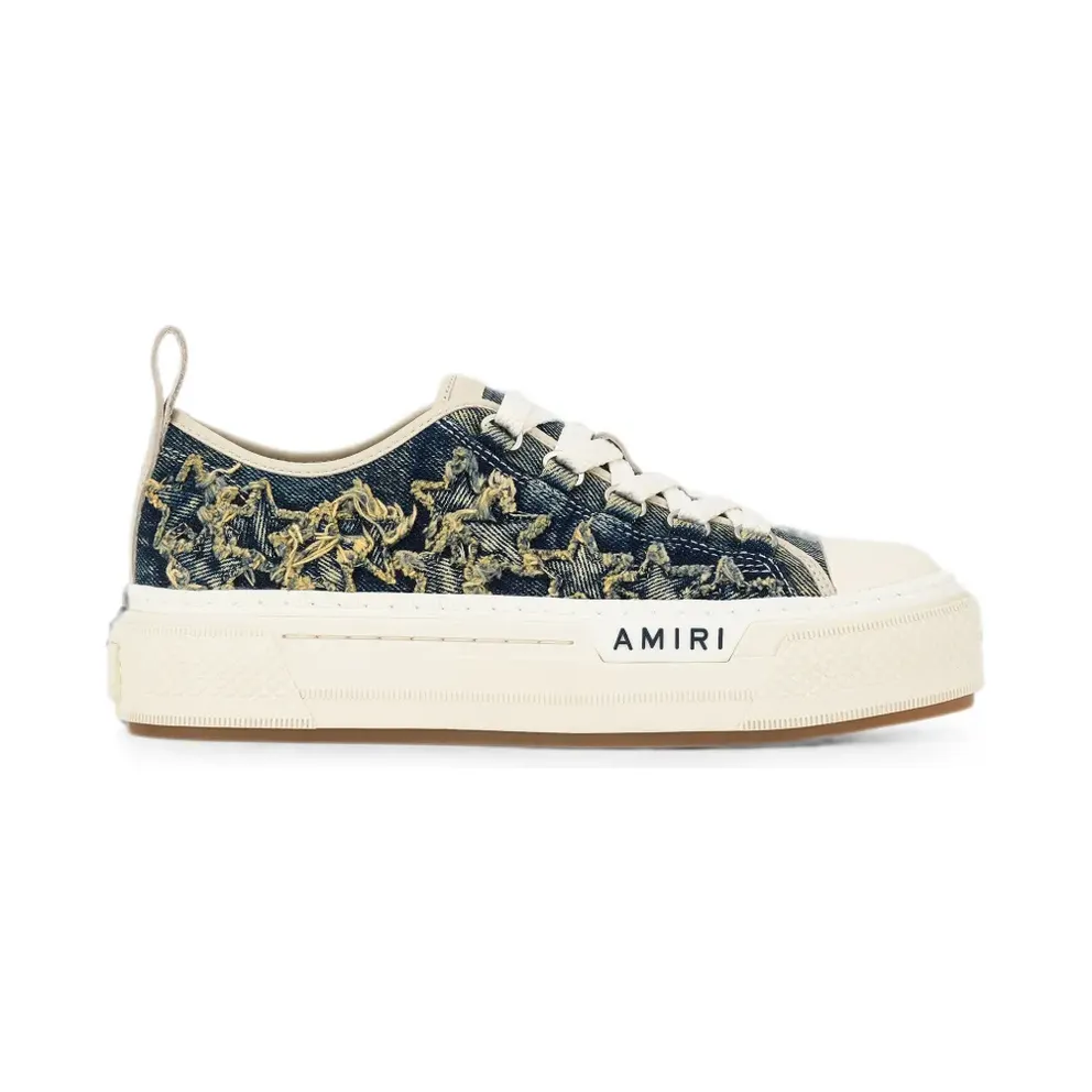 AMIRI Denim Court low-top – Blue (AWSNSN1063)