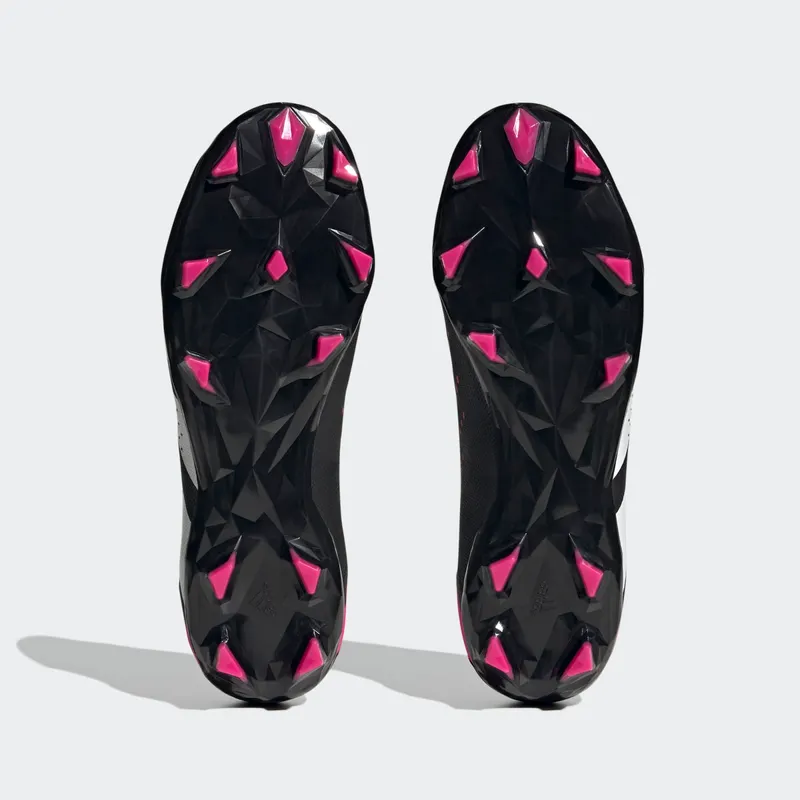 adidas Predator Accuracy.3 Low FG Core Black Cloud White Team Shock Pink (GW4602)