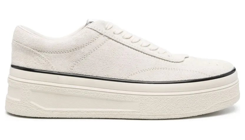 Jil Sander – Witte Sneakers met Flatform Zool – Heren – Schoenen – Wit (J33WS0019P5246100)