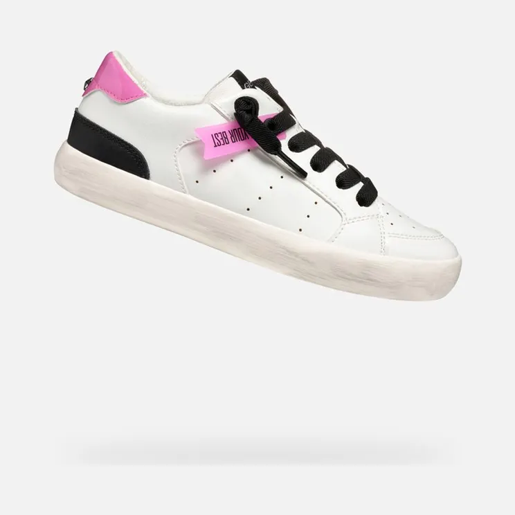 Geox Gisli “White / Fuchsia” (J554NA000BCC0563)