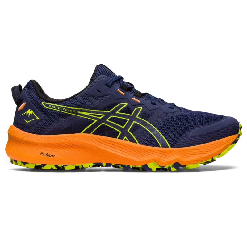 Asics Trabuco Terra 2 Deep Ocean/Neon Lime (1011B607.400)