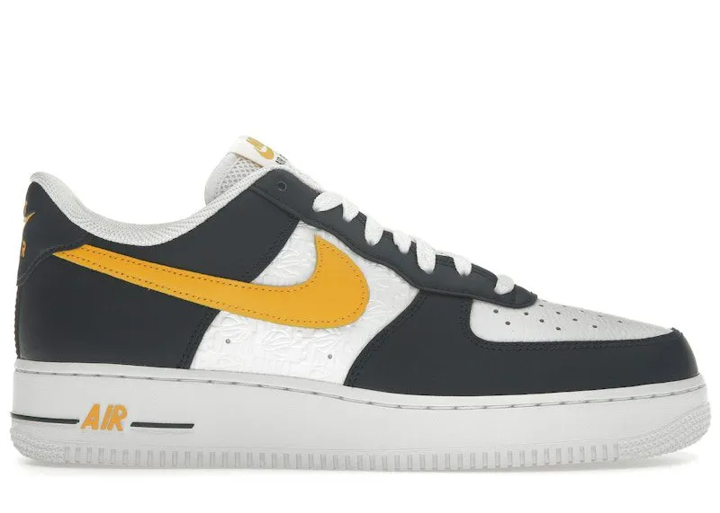 Nike Air Force 1 ’07 Low Embossed Hoops Dark Obsidian (FJ4209-400)